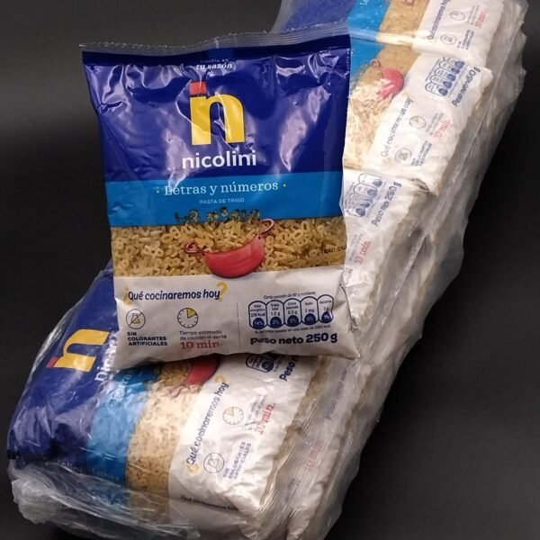 LETRAS NUMEROS NICOLINI