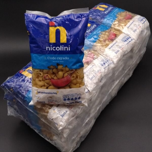CODO RAYADO FIDEOS NICOLINI